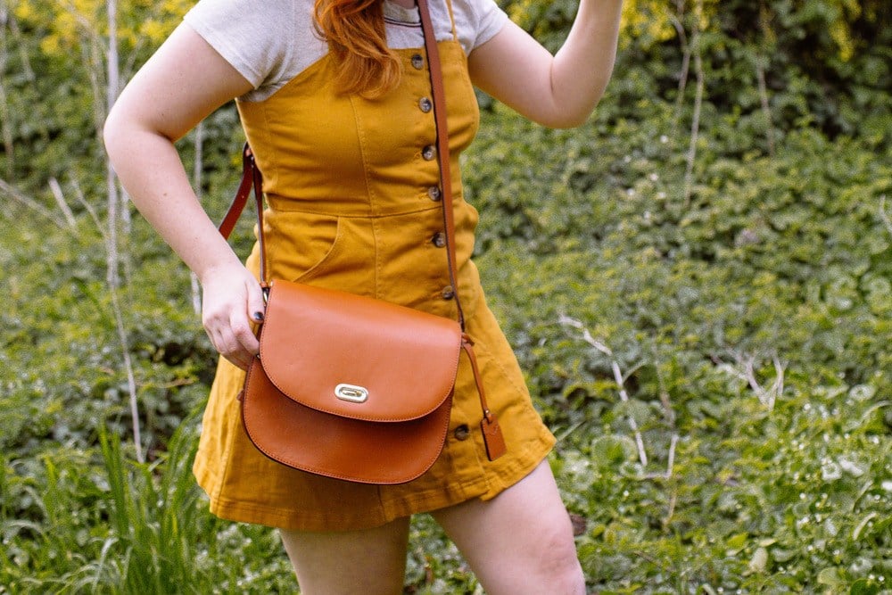 Stylish Leather Camera Bag for Women - The Claremont – Lo & Sons