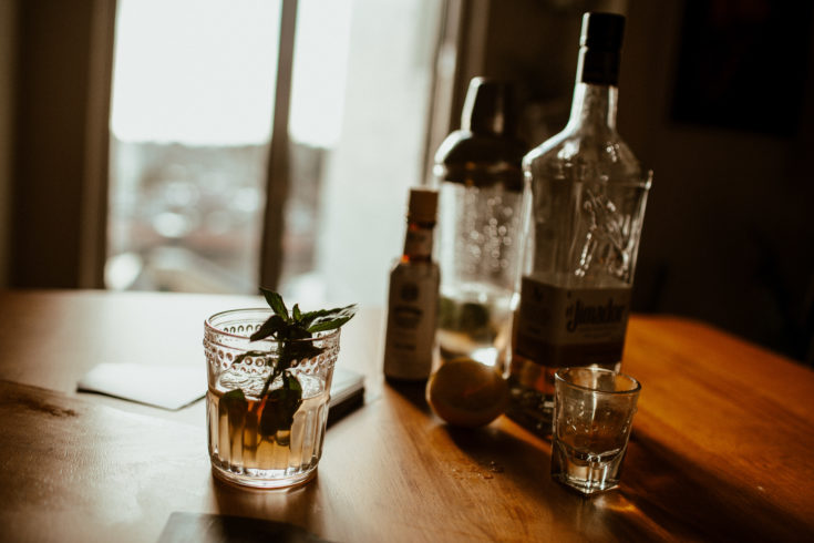 5-Minute Tequila Basil Cocktail Recipe (SO TASTY!)