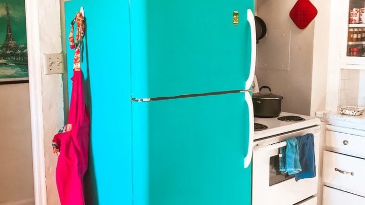 Vinyl Wrap Fridge