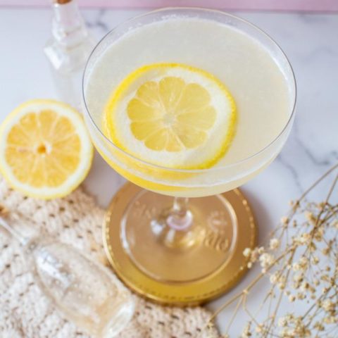 Elderflower Gin Fizz Cocktail (With A Modern Twist!)