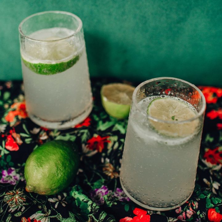 Summer Solstice Limeade Spritzer