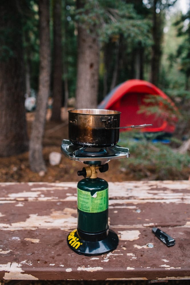 Single Burner Propane camping stove