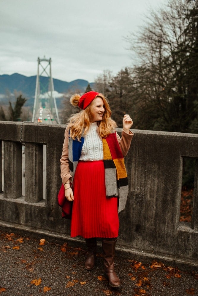 Skirts for winter that you love wearing all day - best winter skirt outfits