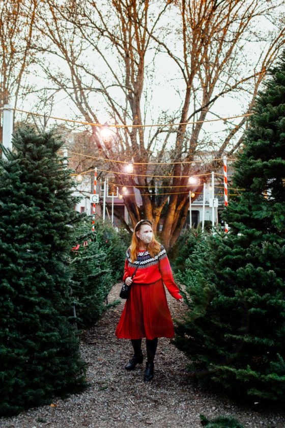 Our Yearly Tradition Clancy's Christmas Tree Farm in San Francisco