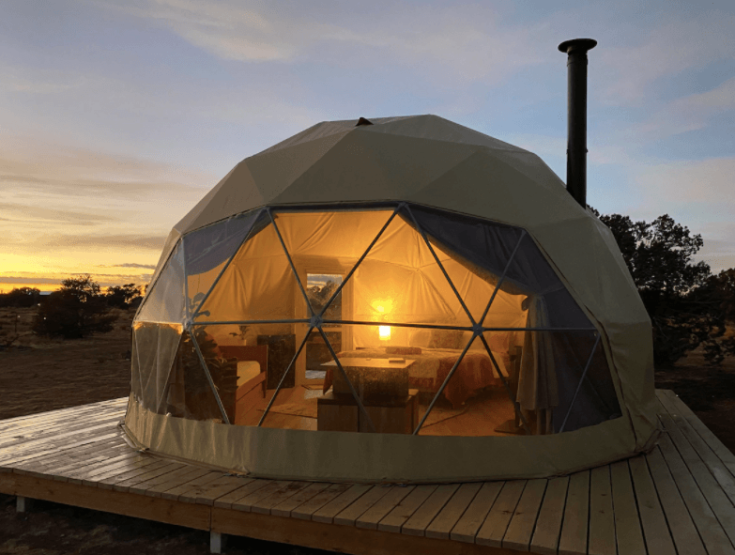 13 Coolest Grand Cabins, Stargazing Huts, Glamping & More!