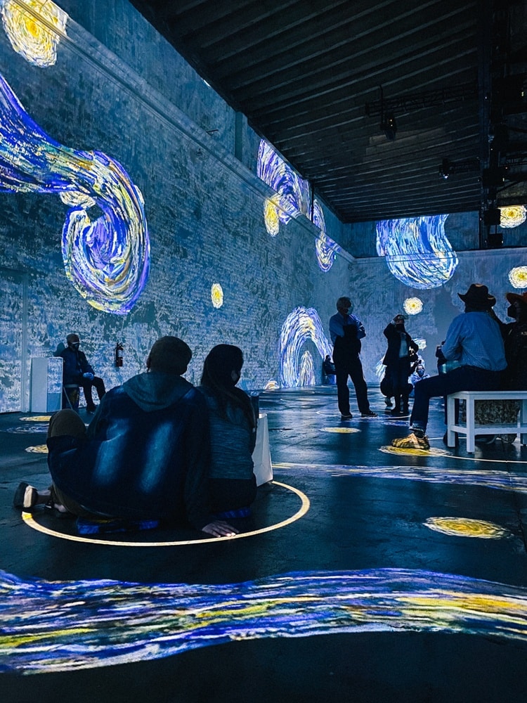 We Went To Both Immersive Van Gogh Exhibits In NYC: Here's What They Were  Like - Secret NYC