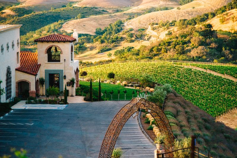 winery tours in california