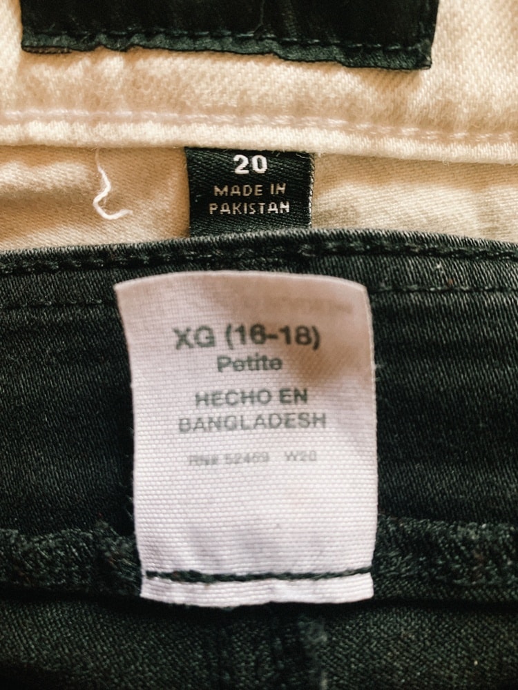 A US size L is a European XL and a Chinese 2XL : r/mildlyinteresting