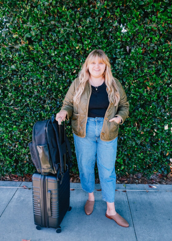 beis luggage shay mitchell