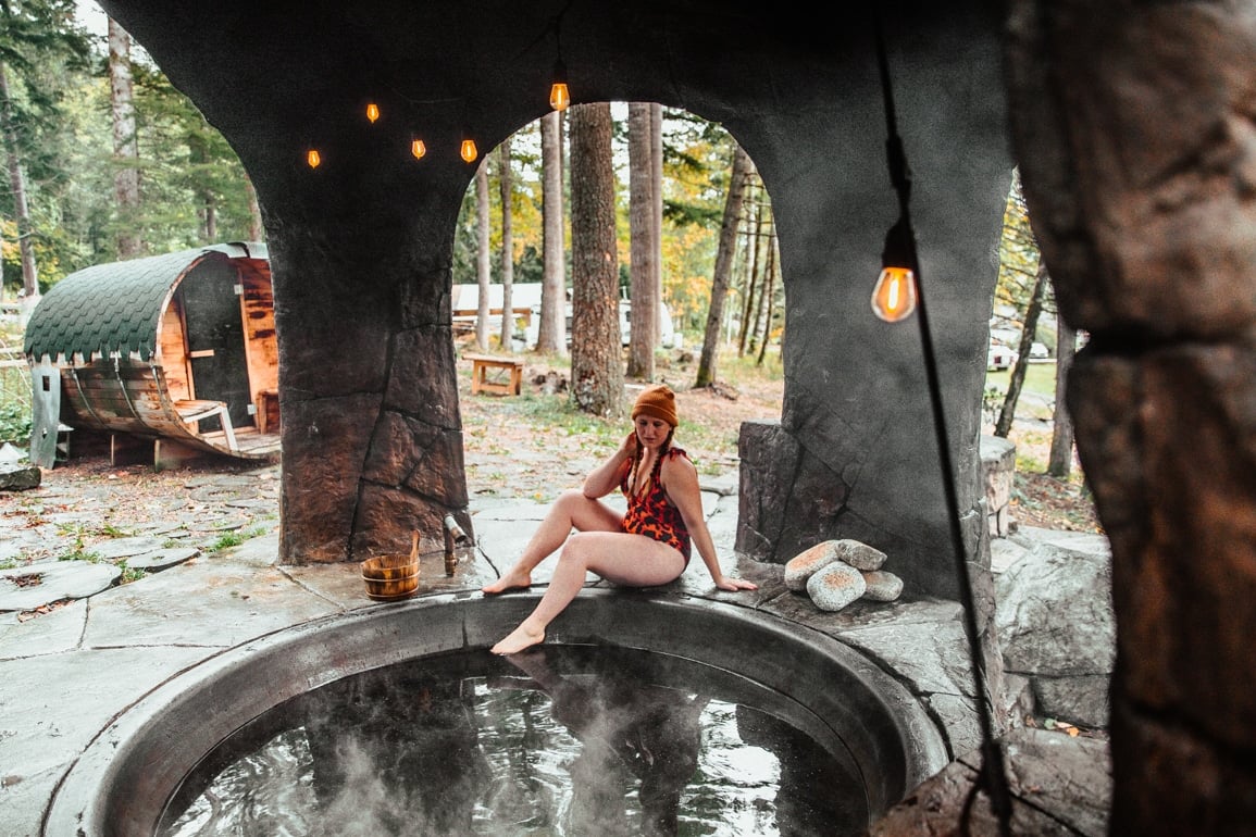 Cannibal Hot Tub Mt. Rainier's Unusual Hot Spring Soaking Tub