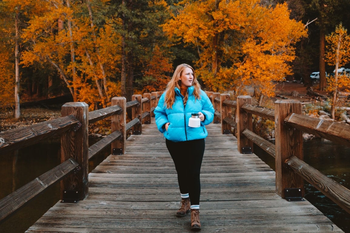 The Blue Puffer Jacket I Wore In Yosemite (Up To 4Xl!)