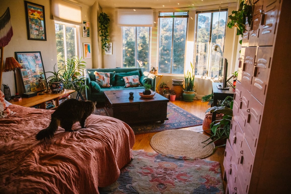 This $10 Rug Pad from  Keeps My Welcome Mat From Slipping