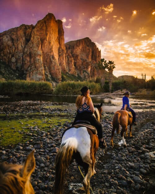 Horseback Riding in Arizona My Stunning Desert Sunset Trail Ride Near Mesa