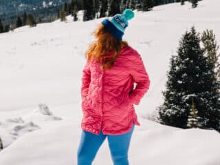 Rip Curl FIZZ PUFFER Womens Size M Grey Green Waterproof Snow Board Ski Jacket 