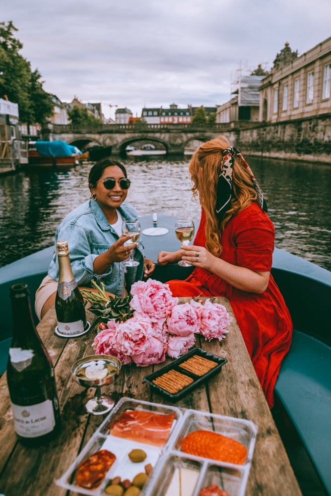Our Romantic Evening Cruising Copenhagen Canals On GoBoat