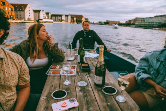 Our Romantic Evening Cruising Copenhagen Canals On GoBoat