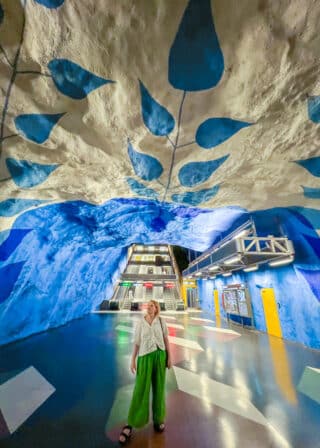 14 Best Stockholm Metro Stations To View Insanely Cool Art (Map + Photos!)