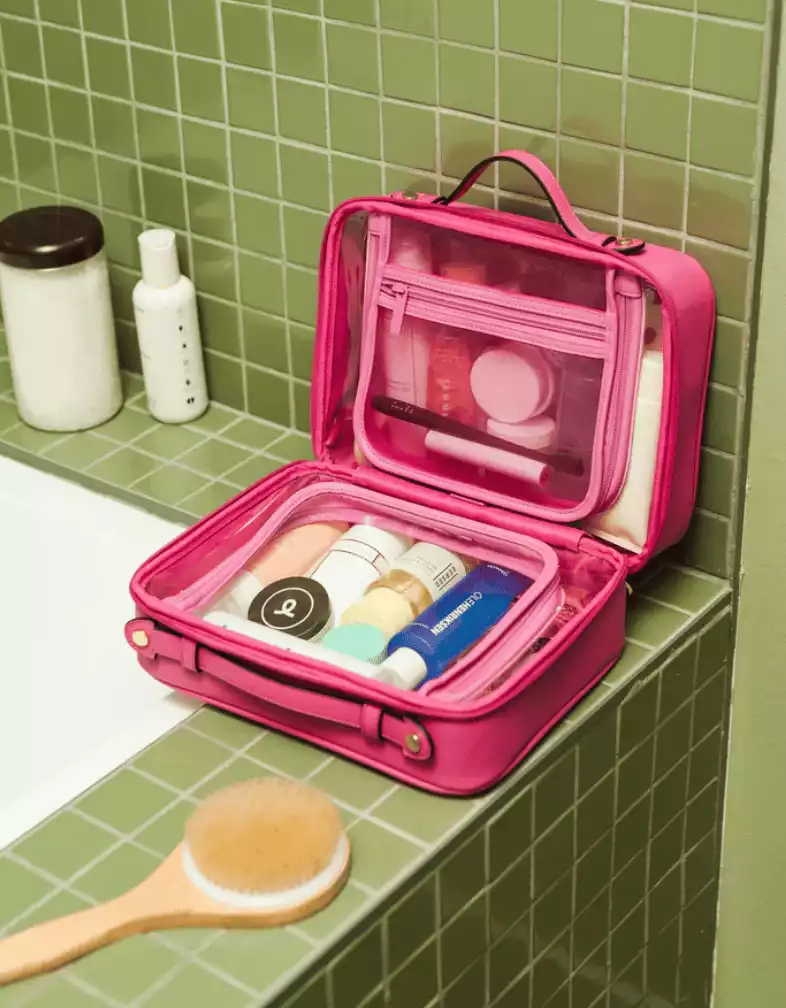 CALPAK Clear Cosmetics Case