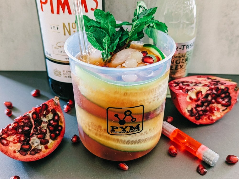 Pimms Cup Recipe With Gin & Pomegrante (Inspired by Ant-Man)