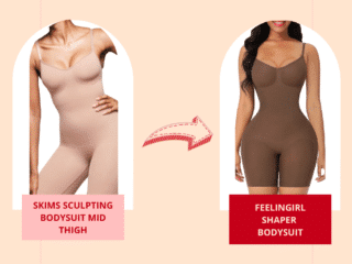 I found the perfect Skims dupe on  for less than $18.99 - It provides  the same boob support and shapes the body
