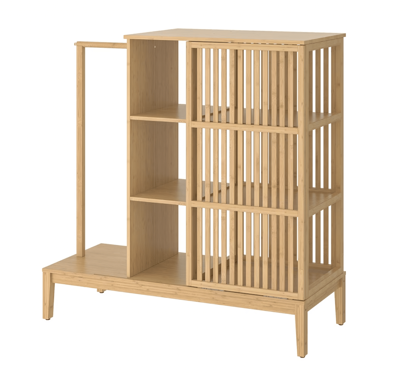 Bamboo Open Wardrobe