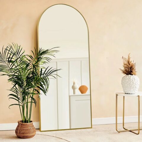 16 Large Floor Mirrors That Add Style Without Breaking The Bank