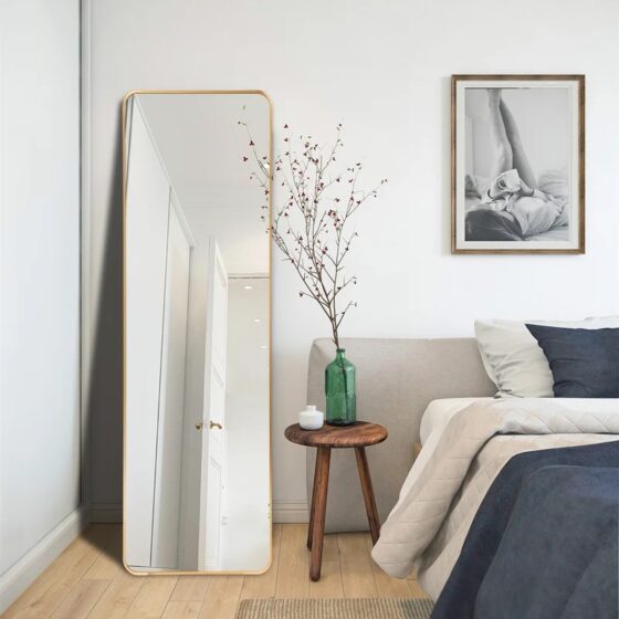 16 Large Floor Mirrors That Add Style Without Breaking The Bank