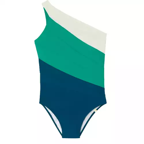 Blue Sidestroke One Piece