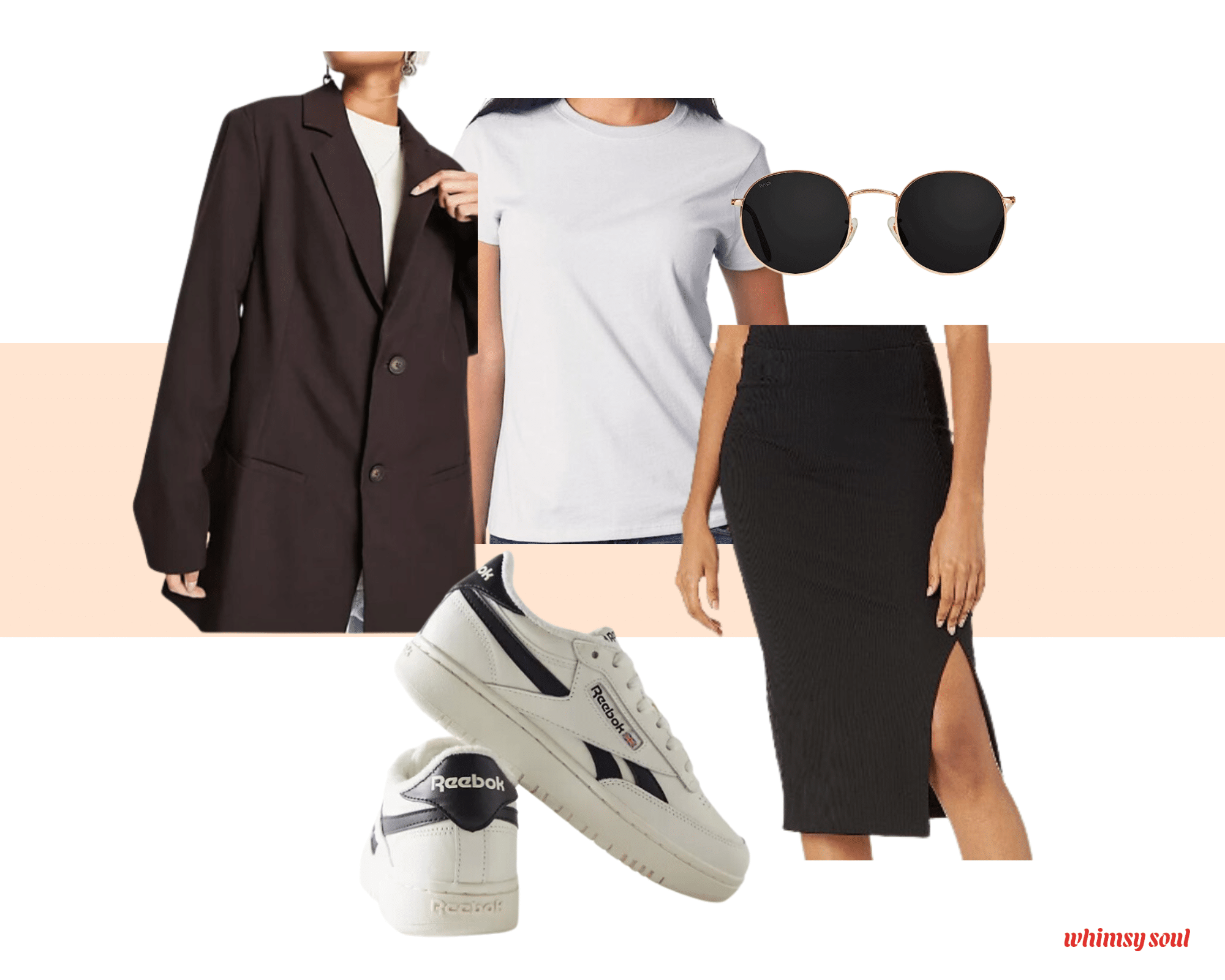 Easy Outfit Formula: Sneakers & Skirts