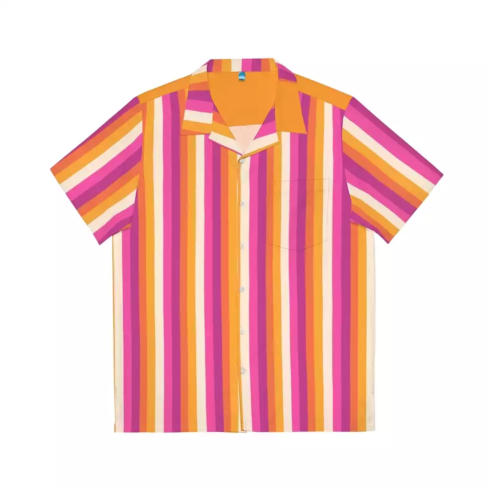 Retro Lesbian Hawaiian Shirt