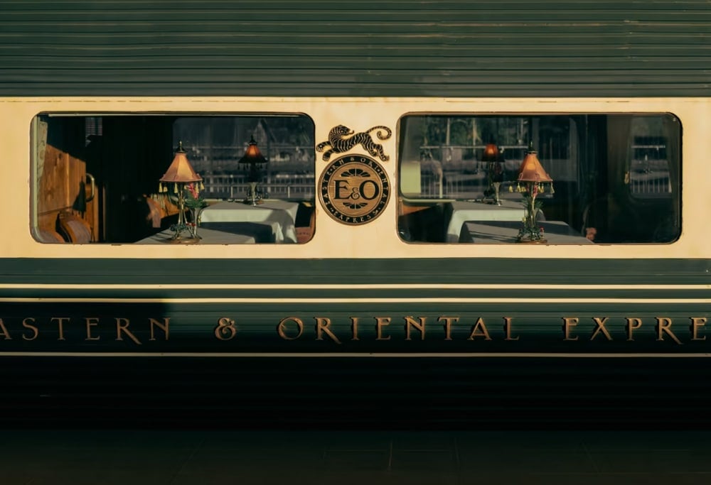 In English : Orient-Express and how many train settings, routes