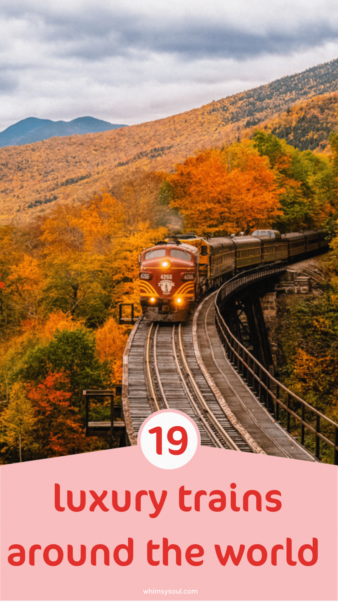 19 Epic Luxury Train Rides Around the World That Belong on Your Bucket List