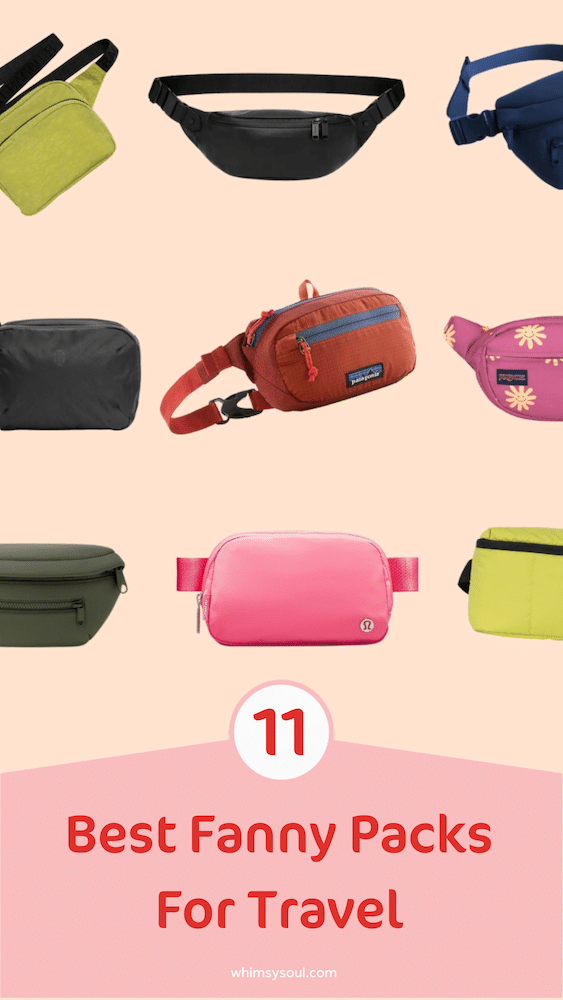 11 Best Travel Fanny Packs That Are Actually Stylish