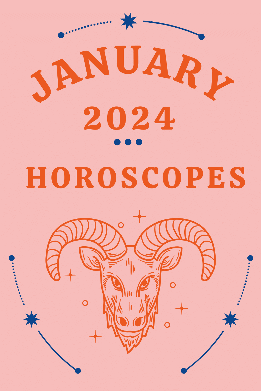January 2024 Horoscopes For Self Care & Wellness (Sun & Rising!)
