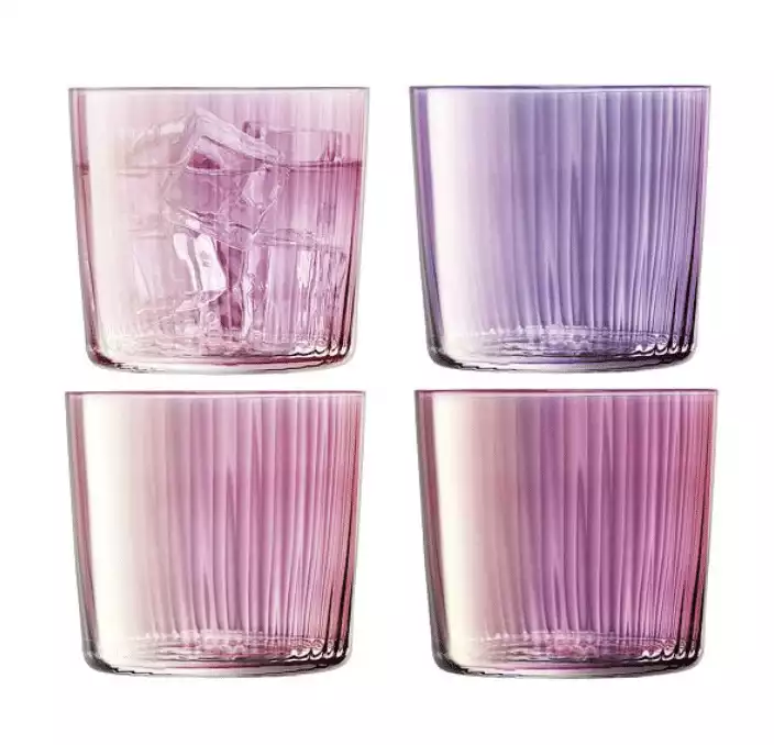 Gems Drinking Glasses - Set of 4