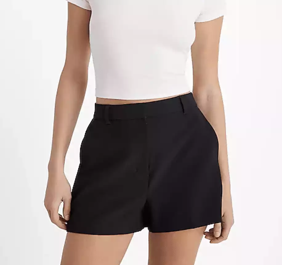 Editor Super High Waisted Tailored Shorts