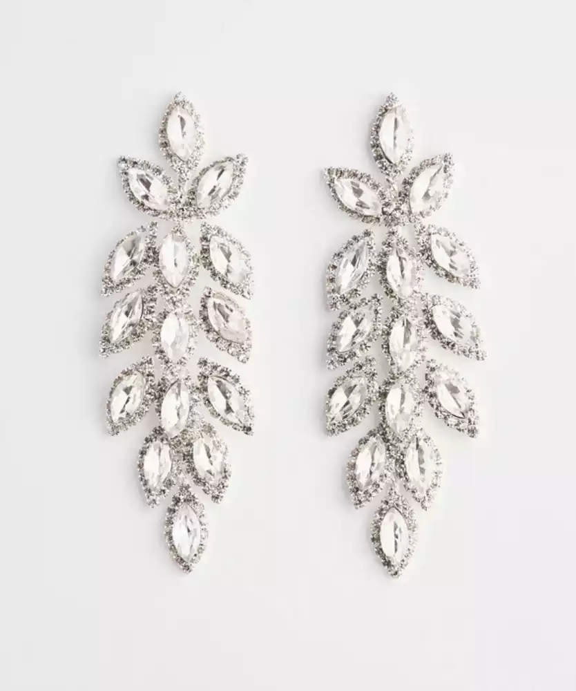One For Glam Marquise Earrings