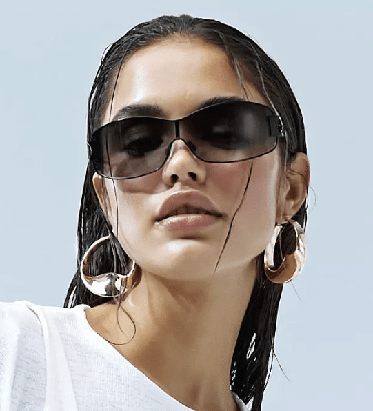 ASOS DESIGN 90s Wrap Sunglasses