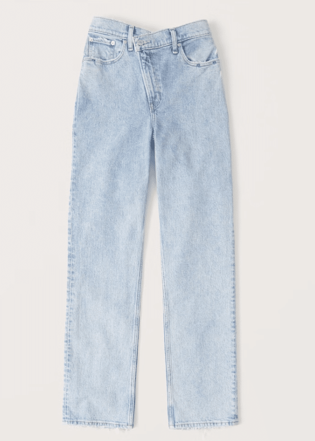 Abercrombie Ultra High Rise 90s Straight Jean