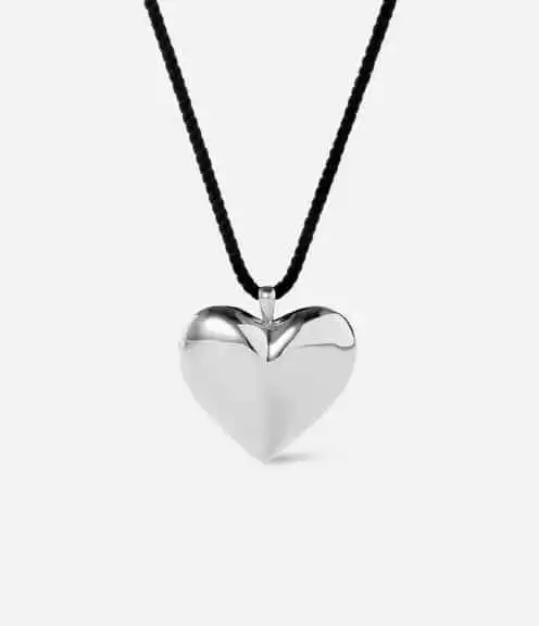 Ana Luisa Vera Silver Heart Necklace