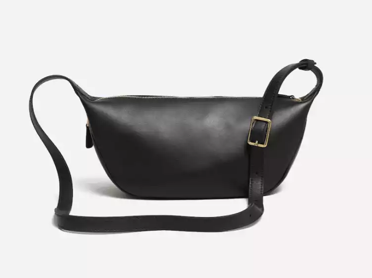 Madewell Sling Crossbody Bag in Leather