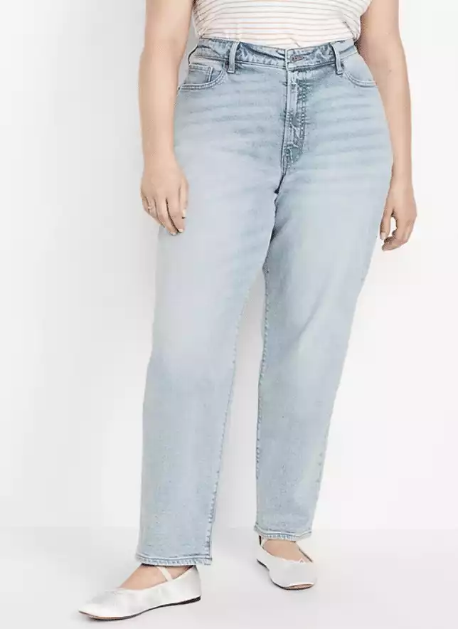 Old Navy Curvy High-Waisted OG Loose Jeans