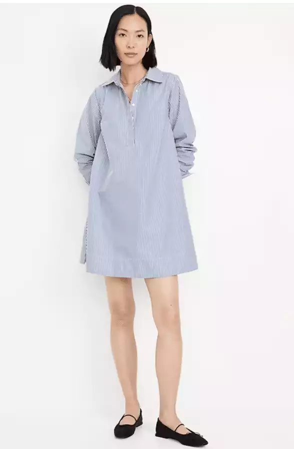 Old Navy Loose Mini Shirt Dress