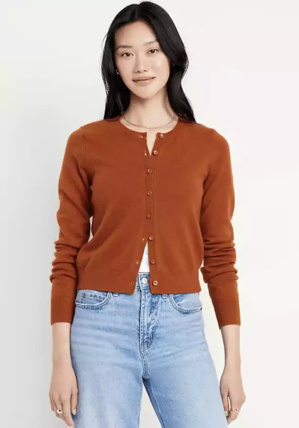 Old Navy SoSoft Crop Cardigan Sweater