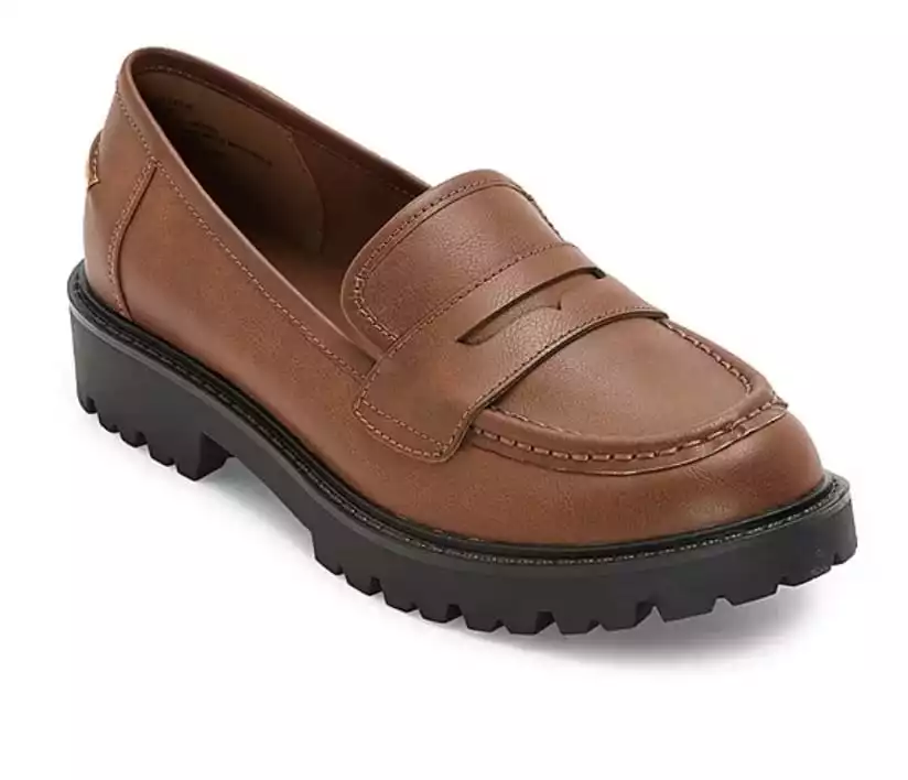 Chunky Brown Loafer