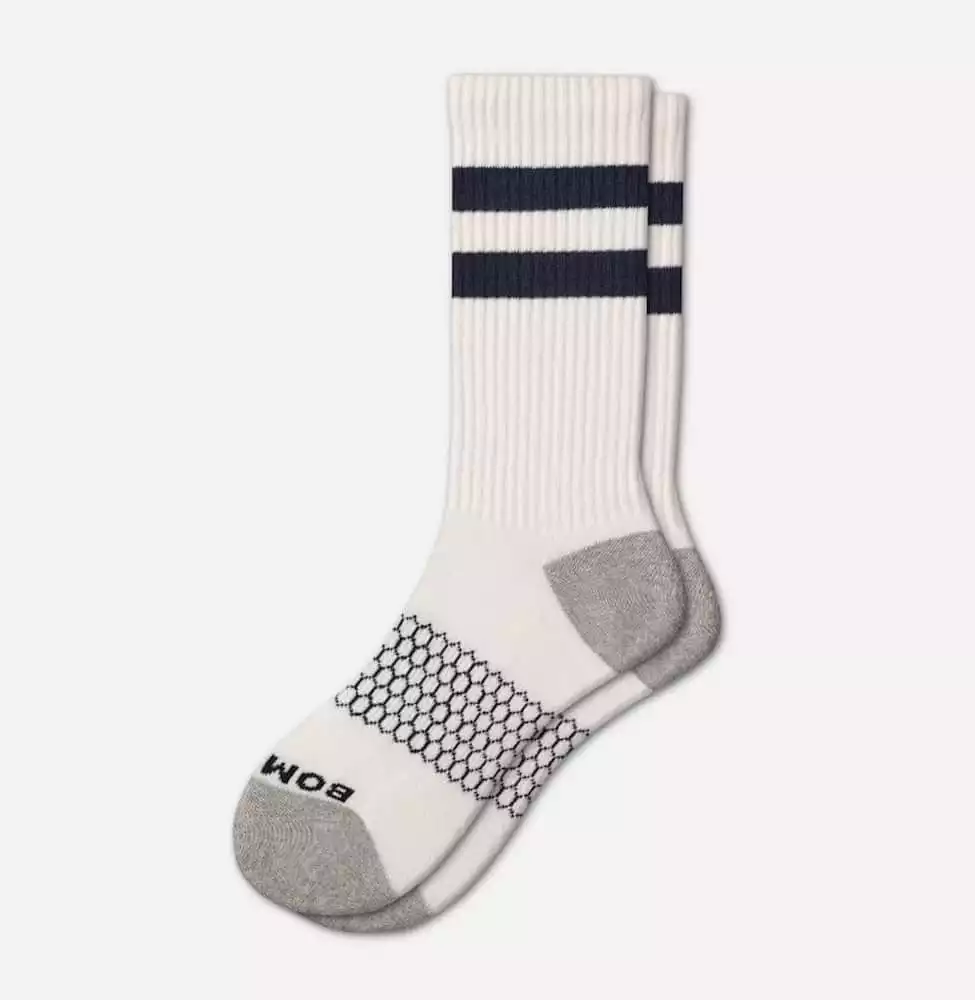 Bombas Vintage Stripe Calf