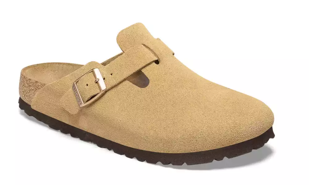 Boston Suede Leather Birkenstocks