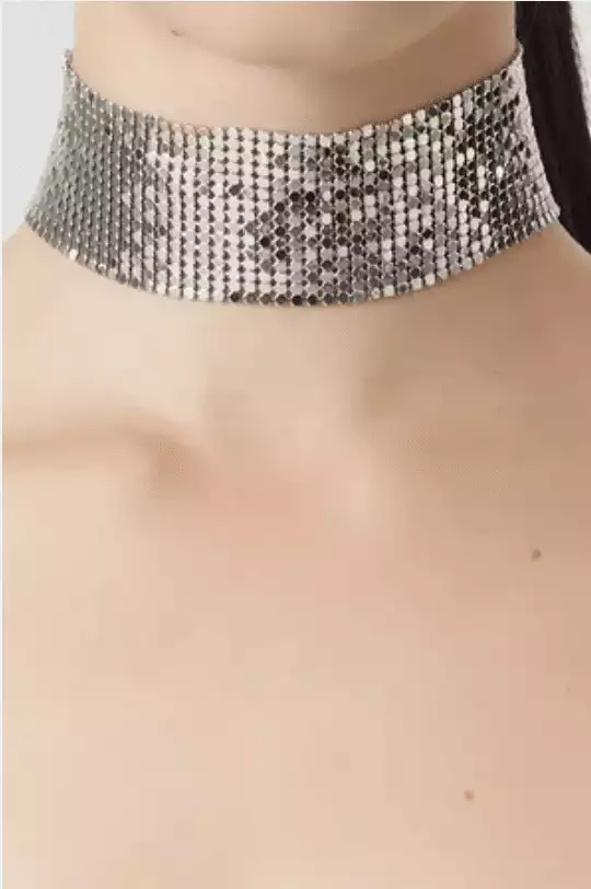 Chainmail Choker Necklace