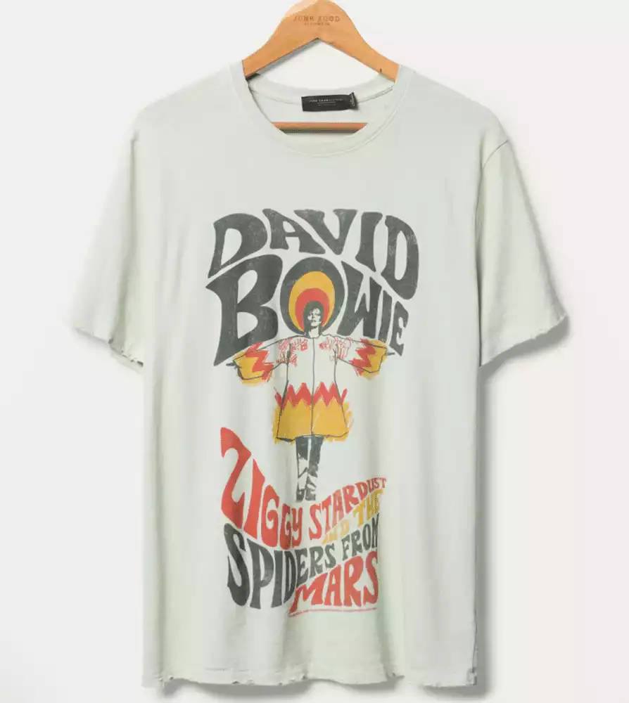 David Bowie Ziggy Outside The Lines Shirt