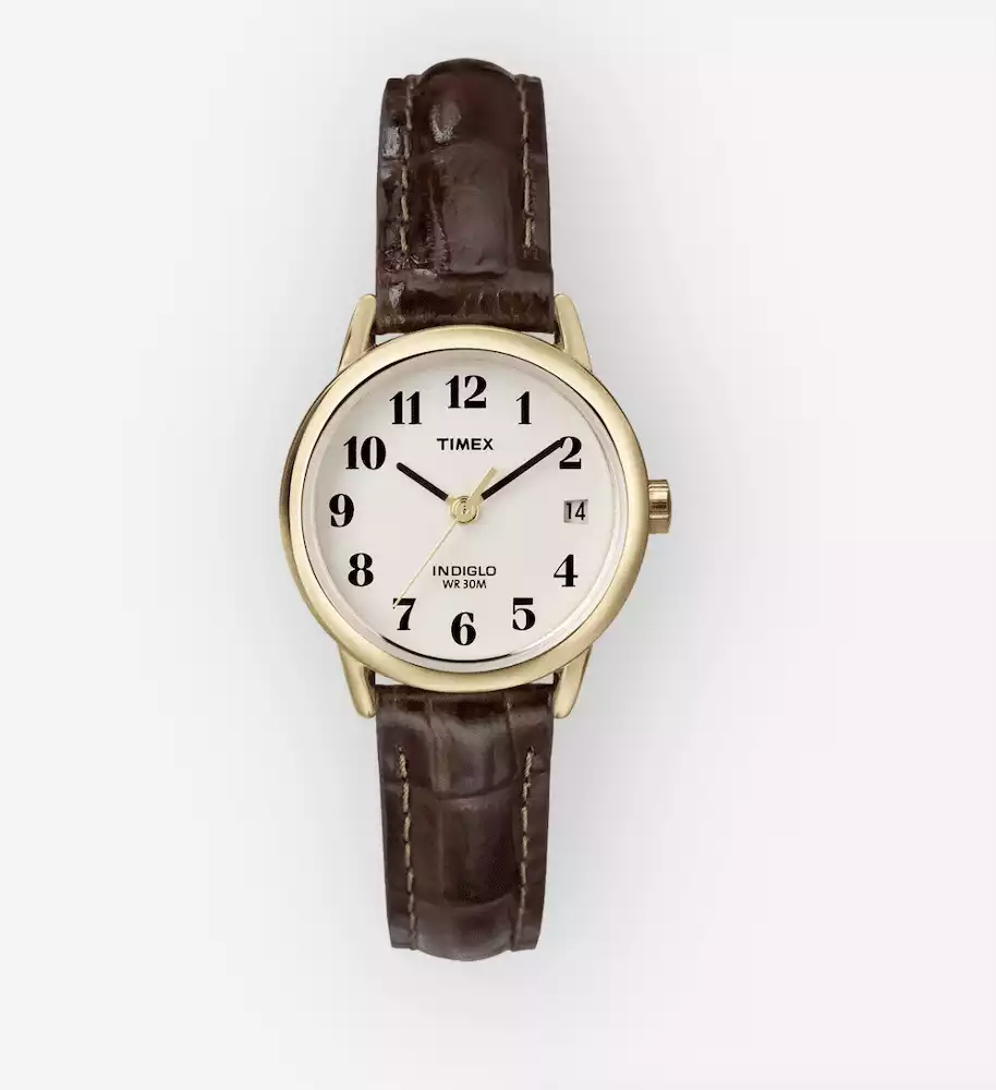 Easy Reader 25mm Leather Strap Watch